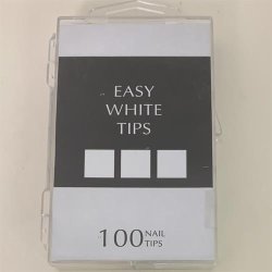 Gelamour negletipper Hvid